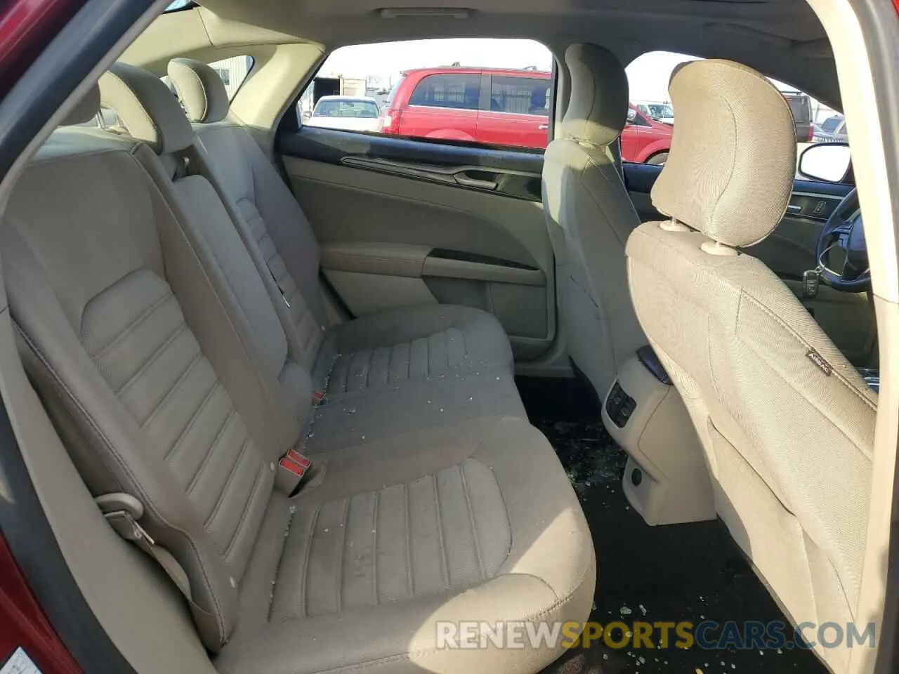 10 fotografías del automóvil dañado 3FA6P0LU1KR187648 FORD FUSION 2019