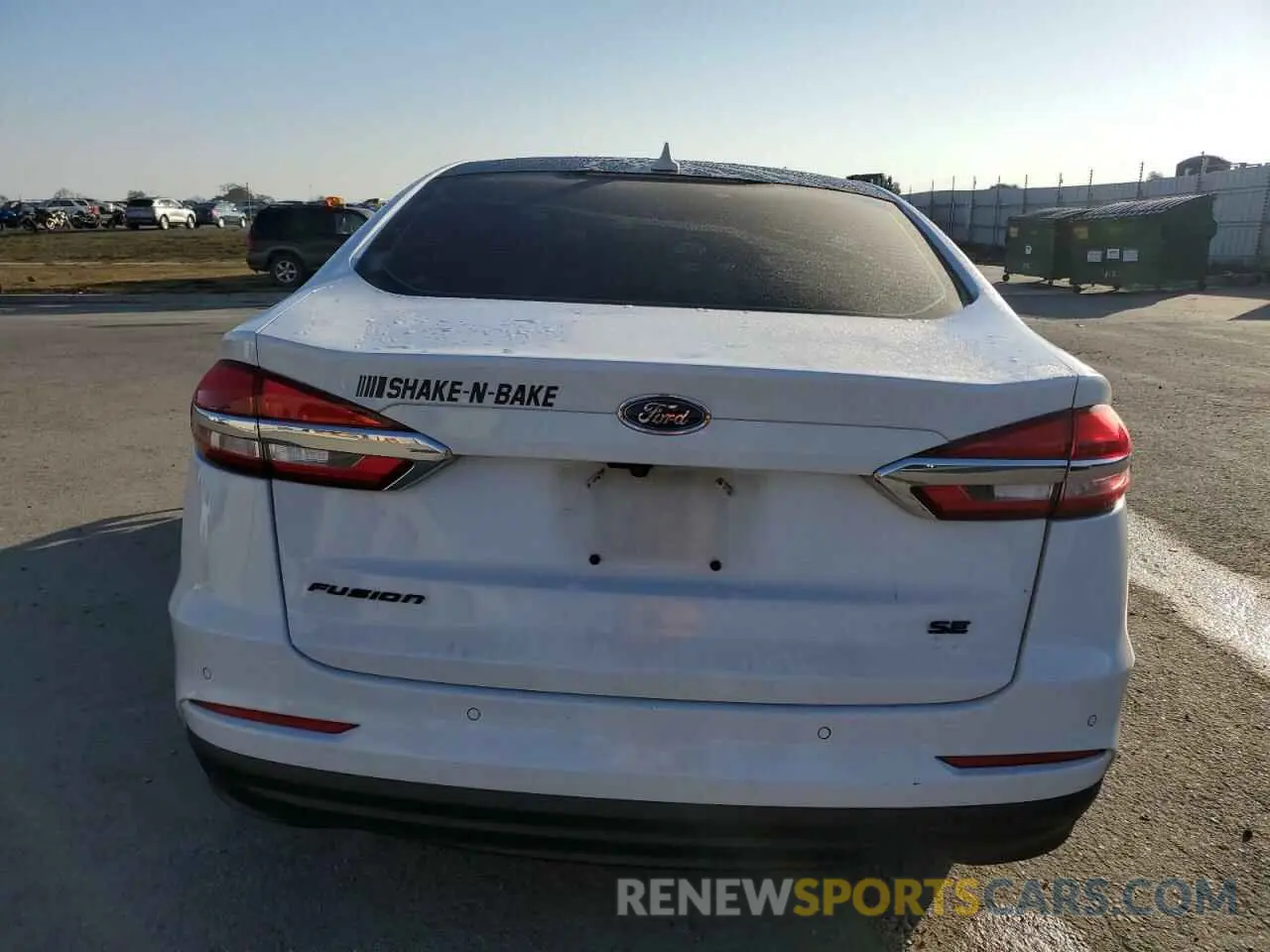 6 fotografías del automóvil dañado 3FA6P0LU2KR179056 FORD FUSION 2019