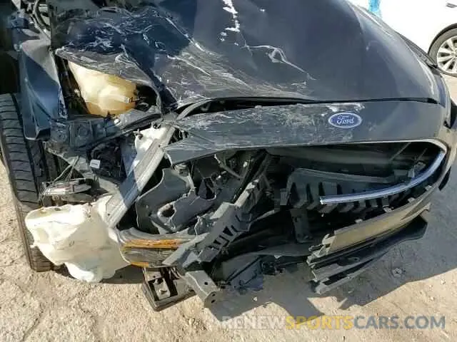 13 fotografías del automóvil dañado 3FA6P0LU3KR183097 FORD FUSION 2019