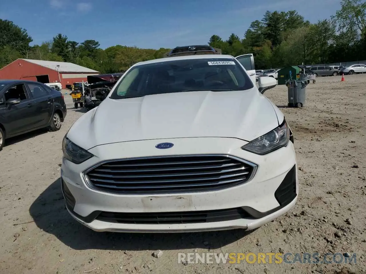 5 fotografías del automóvil dañado 3FA6P0LU4KR262729 FORD FUSION 2019