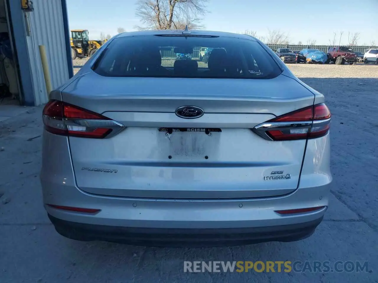 6 fotografías del automóvil dañado 3FA6P0LU5KR117165 FORD FUSION 2019