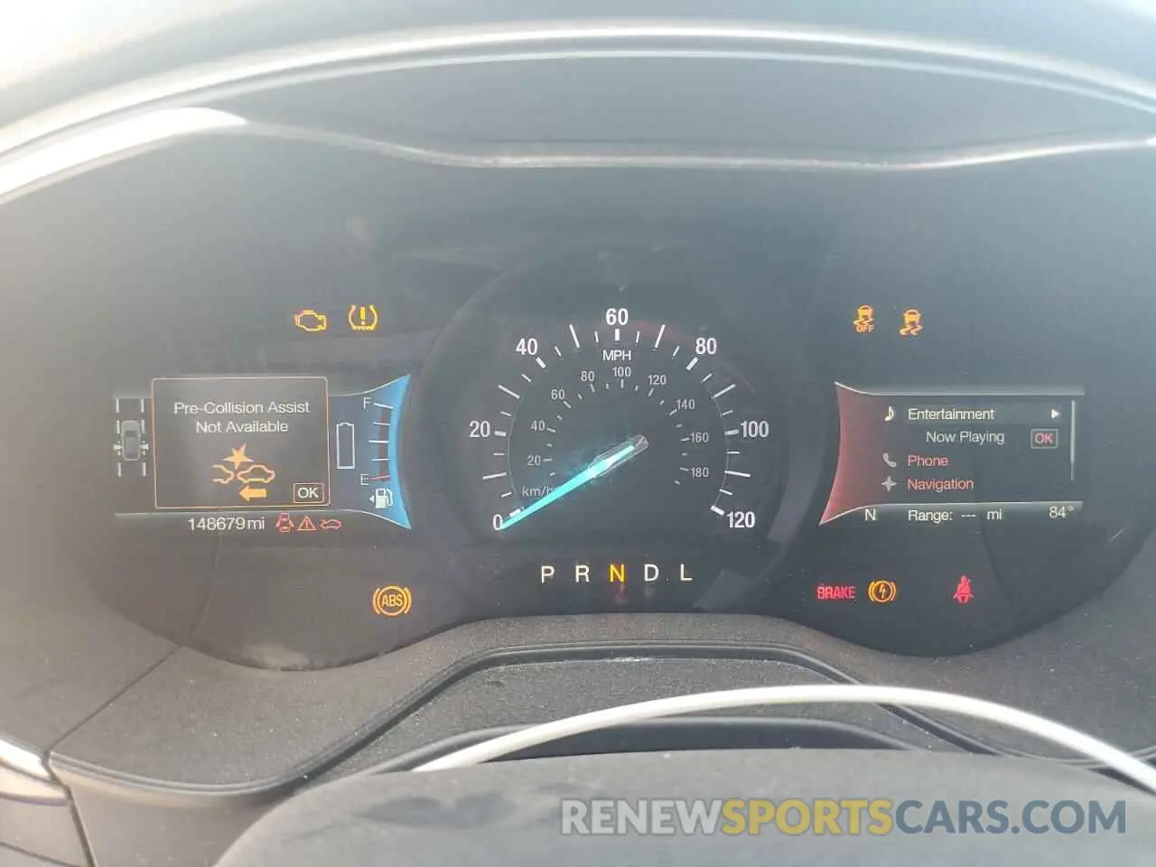 9 fotografías del automóvil dañado 3FA6P0LU5KR121068 FORD FUSION 2019