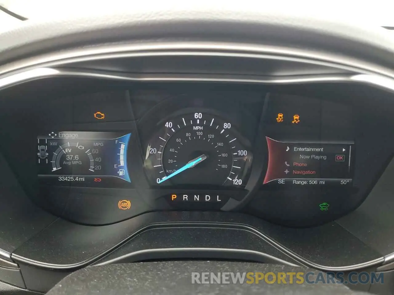 9 fotografías del automóvil dañado 3FA6P0LU5KR174496 FORD FUSION 2019