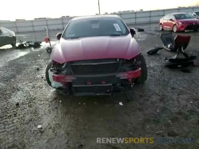 11 fotografías del automóvil dañado 3FA6P0LU6KR206193 FORD FUSION 2019