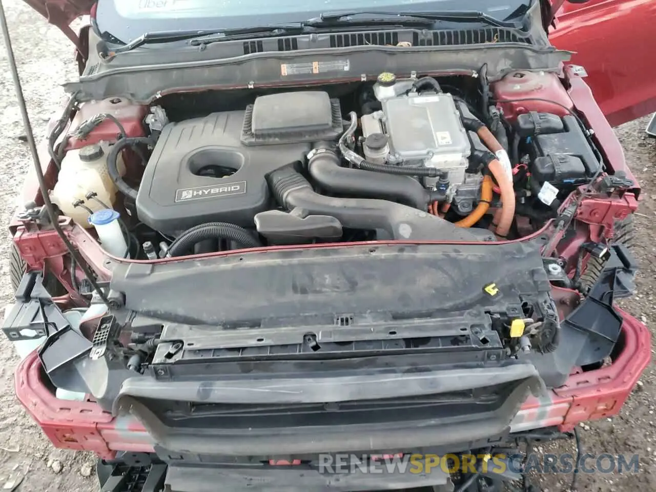 12 fotografías del automóvil dañado 3FA6P0LU6KR206193 FORD FUSION 2019