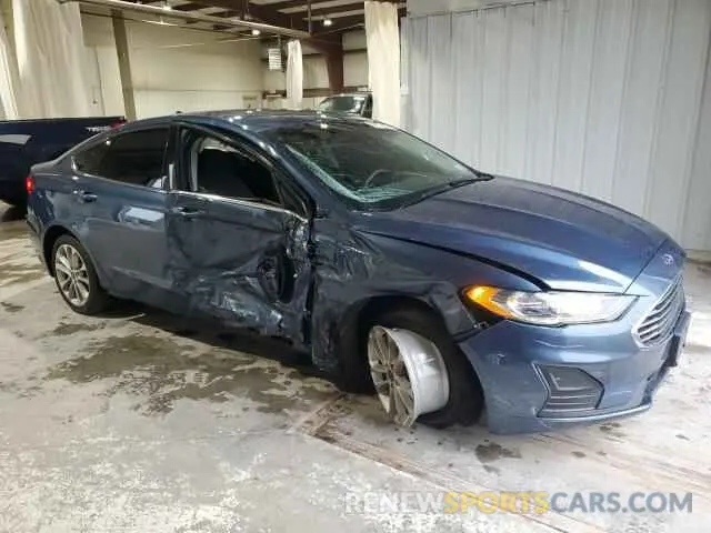 4 fotografías del automóvil dañado 3FA6P0LU6KR208428 FORD FUSION 2019