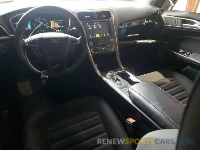 8 fotografías del automóvil dañado 3FA6P0LU6KR208428 FORD FUSION 2019