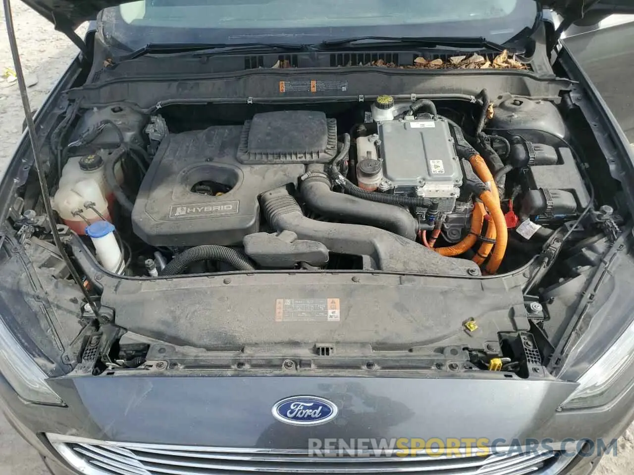 12 fotografías del automóvil dañado 3FA6P0LU6KR255281 FORD FUSION 2019