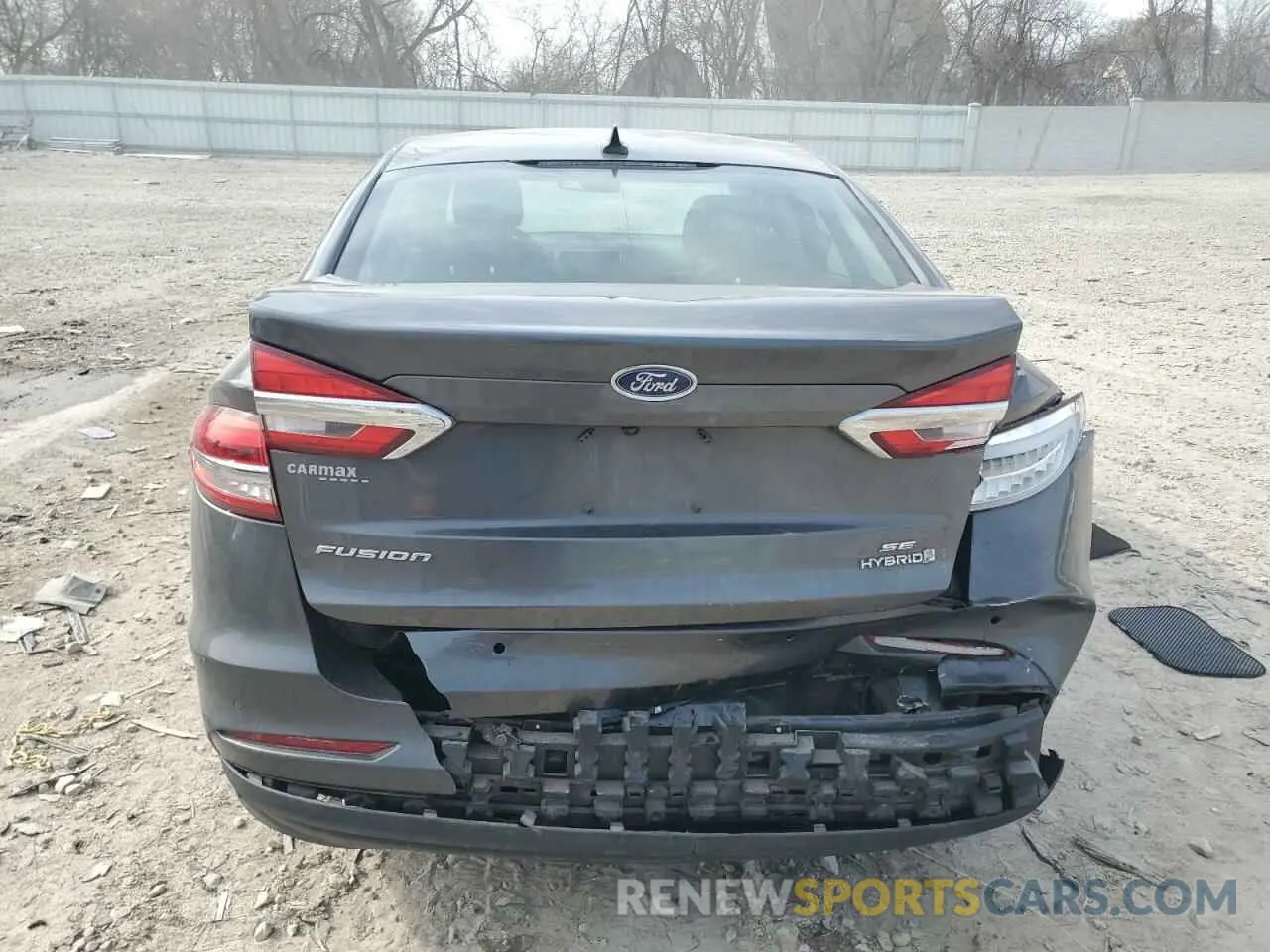6 fotografías del automóvil dañado 3FA6P0LU6KR255281 FORD FUSION 2019