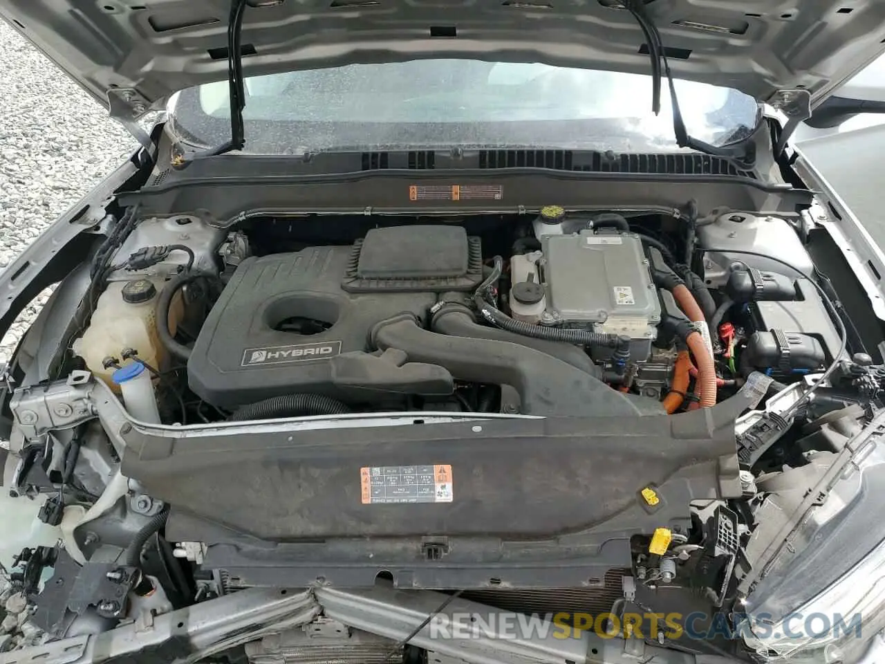 11 fotografías del automóvil dañado 3FA6P0LU7KR206574 FORD FUSION 2019