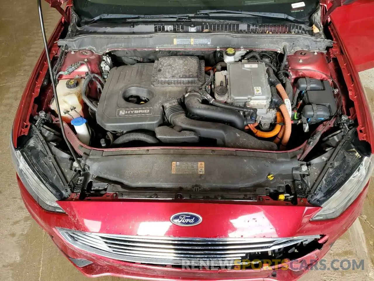11 fotografías del automóvil dañado 3FA6P0LU7KR225576 FORD FUSION 2019