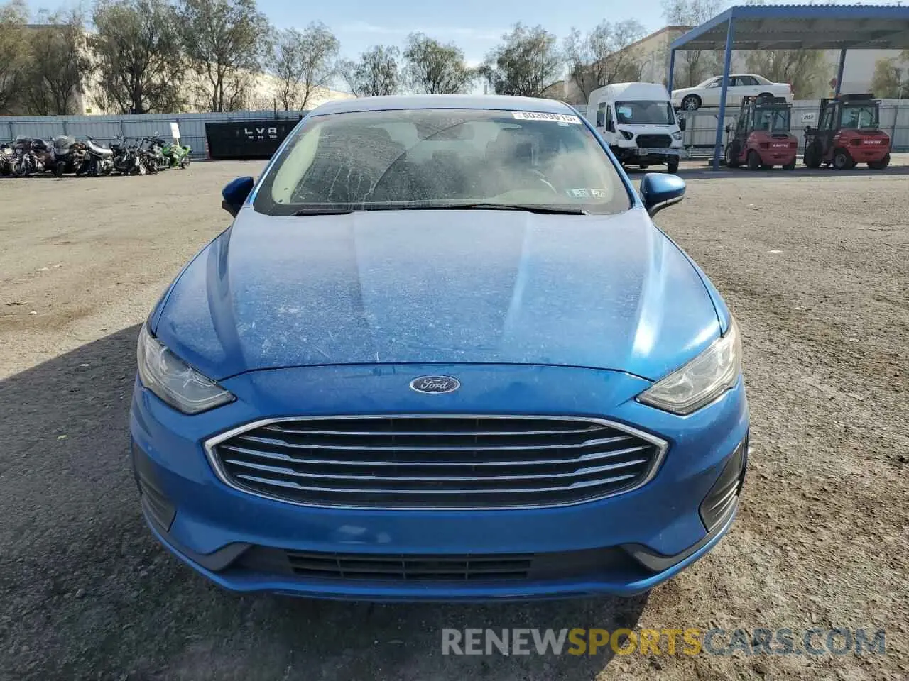 5 fotografías del automóvil dañado 3FA6P0LU7KR277239 FORD FUSION 2019
