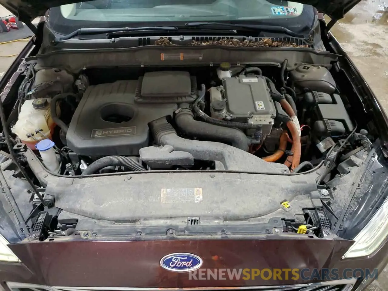 11 fotografías del automóvil dañado 3FA6P0LU8KR195634 FORD FUSION 2019