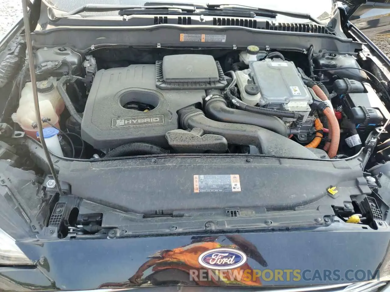 11 fotografías del automóvil dañado 3FA6P0LU9KR117248 FORD FUSION 2019