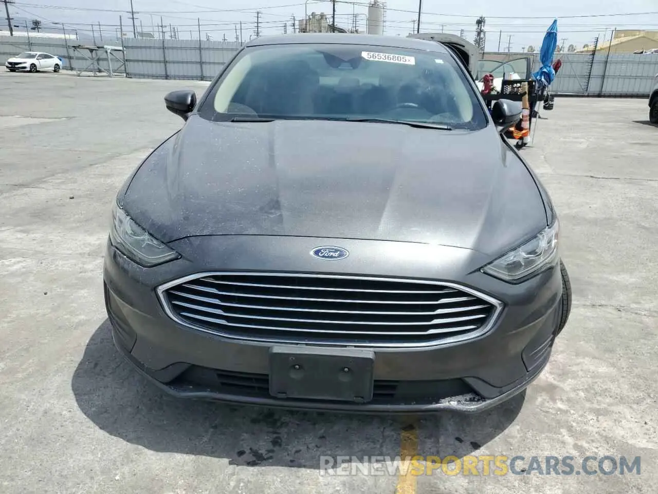5 fotografías del automóvil dañado 3FA6P0LU9KR188398 FORD FUSION 2019