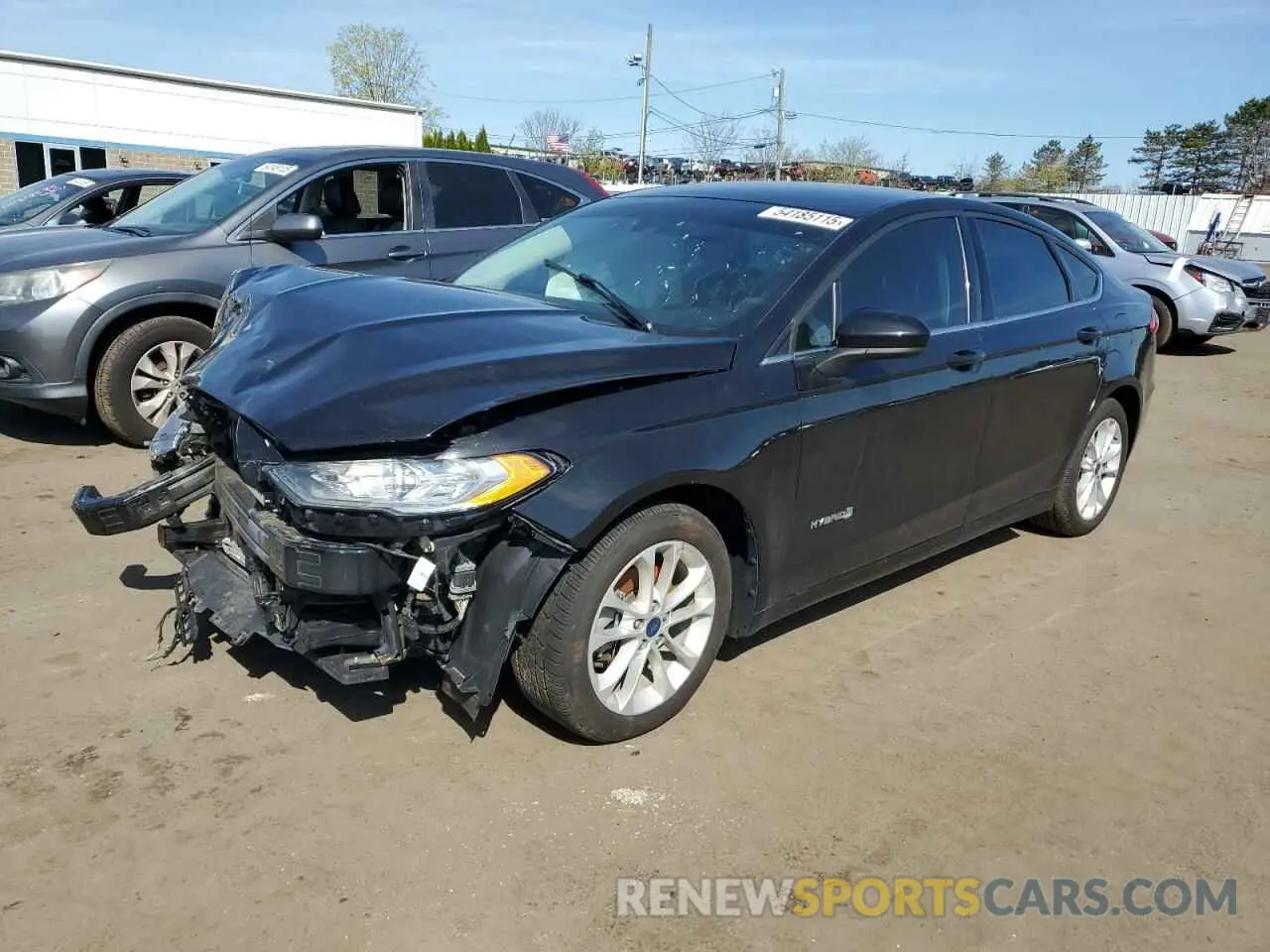 1 fotografías del automóvil dañado 3FA6P0LUXKR274464 FORD FUSION 2019