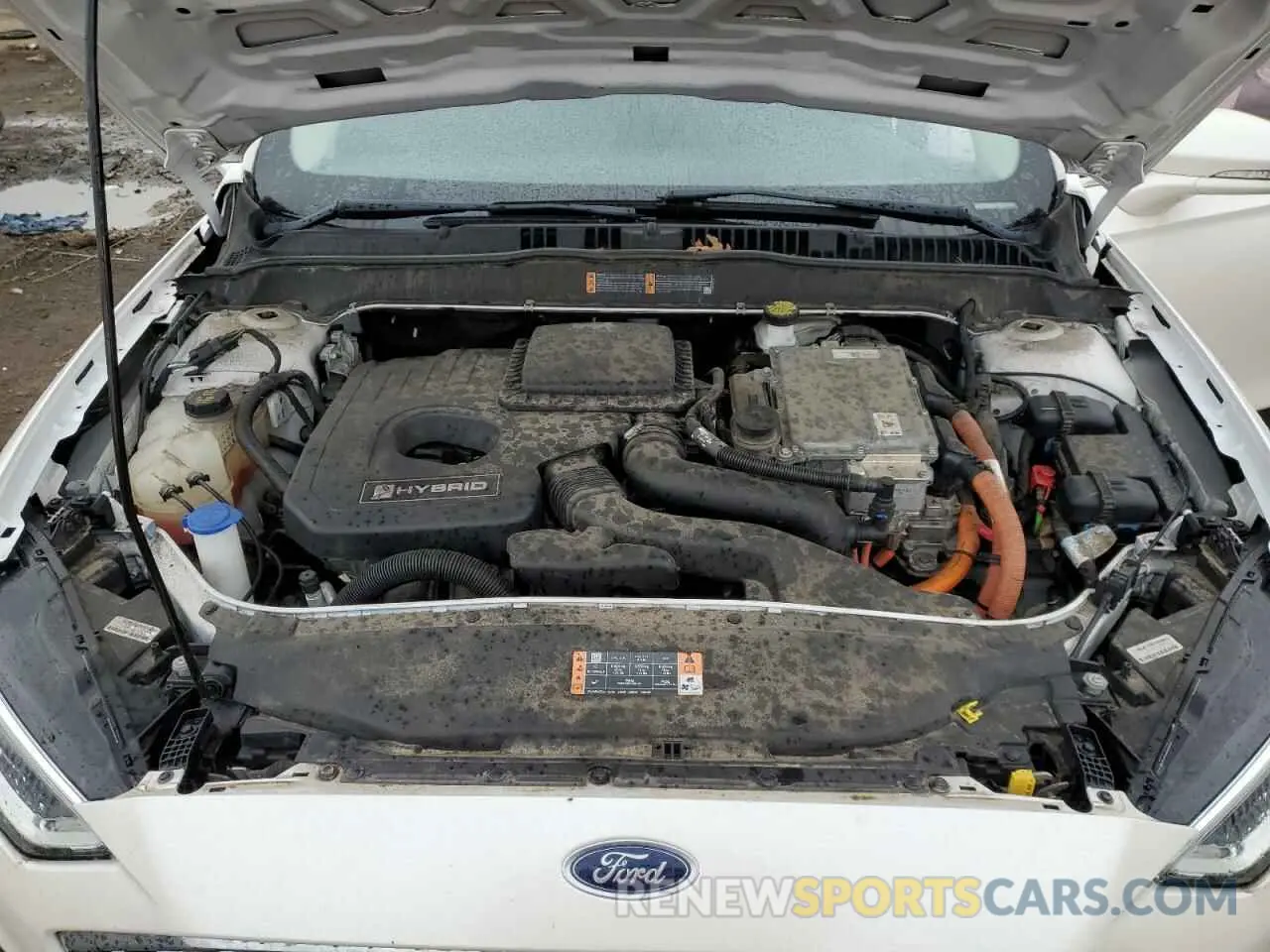 12 fotografías del automóvil dañado 3FA6P0MU6KR197445 FORD FUSION 2019