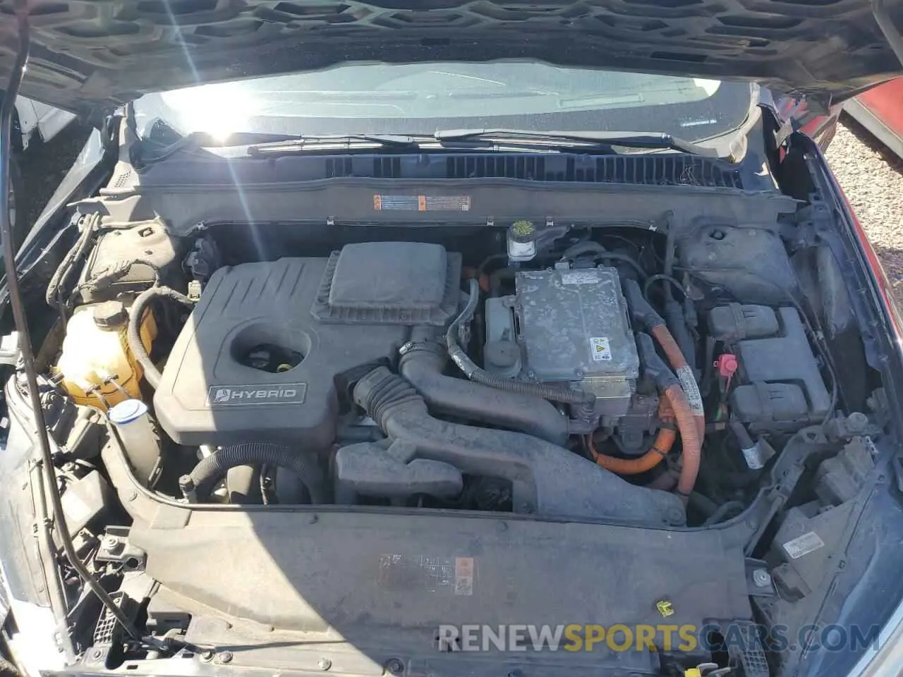 13 fotografías del automóvil dañado 3FA6P0MU7KR139828 FORD FUSION 2019