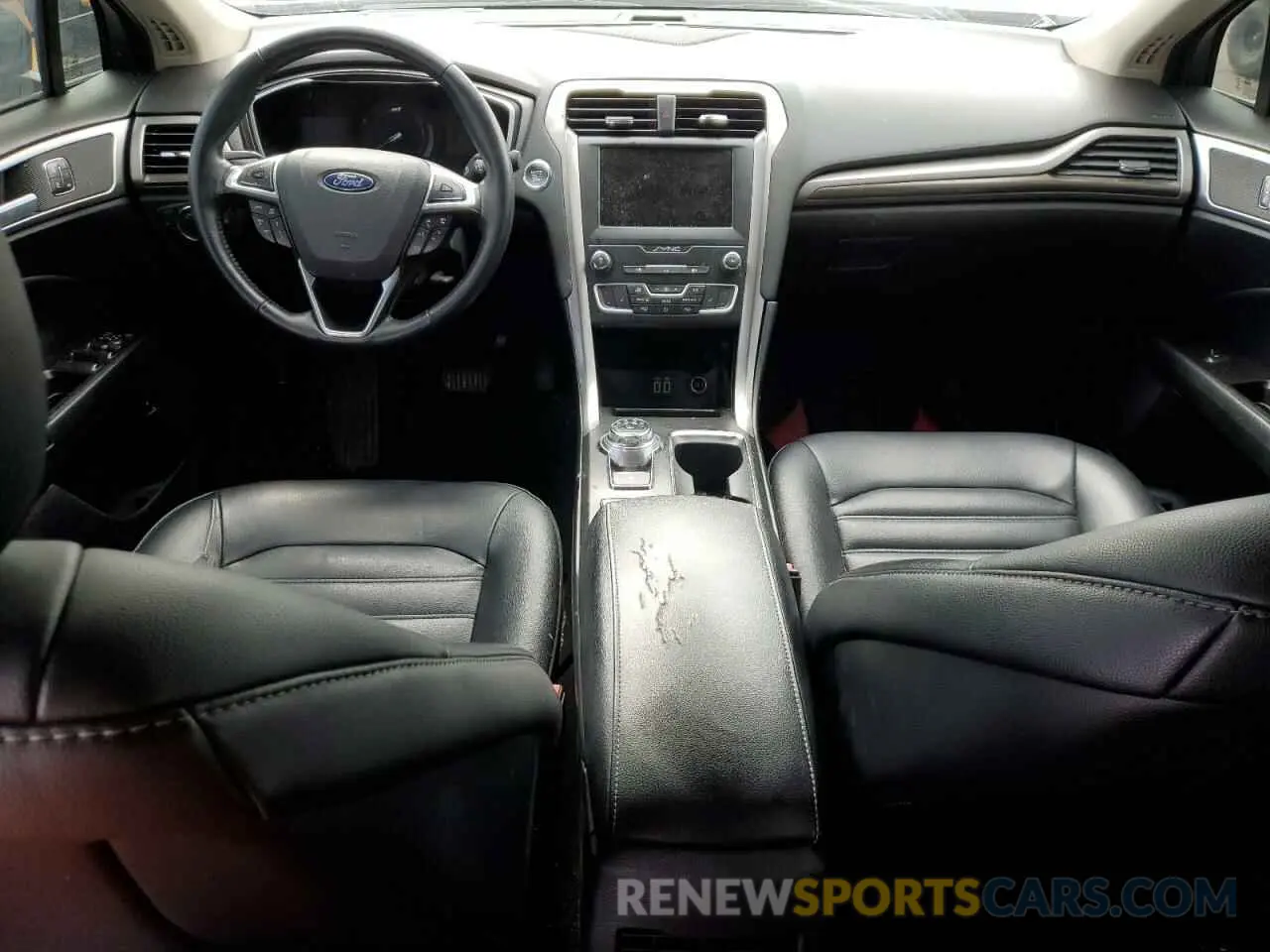 8 fotografías del automóvil dañado 3FA6P0MU7KR139828 FORD FUSION 2019