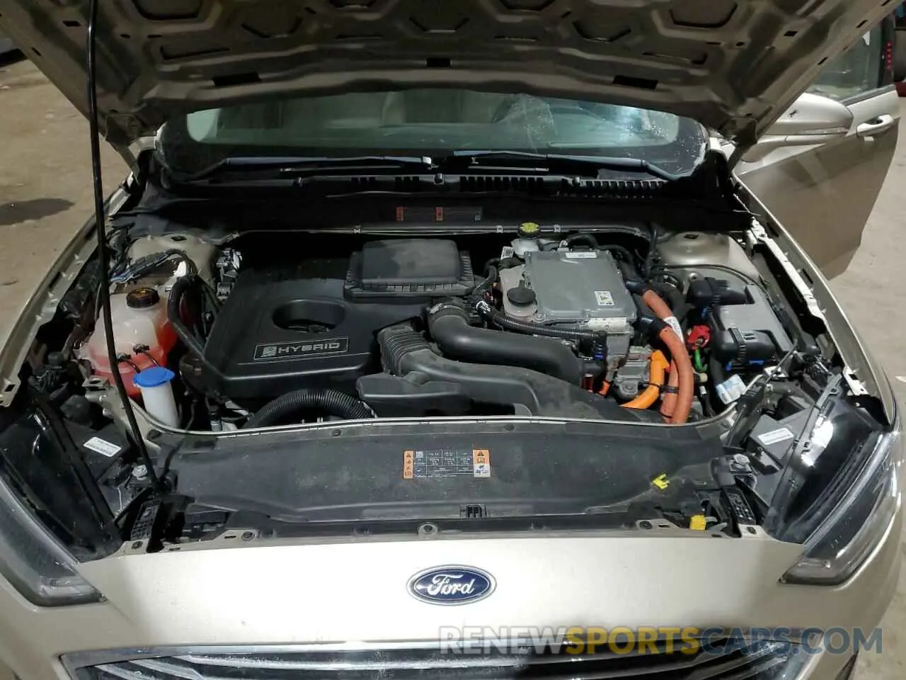 11 fotografías del automóvil dañado 3FA6P0MU8KR257967 FORD FUSION 2019