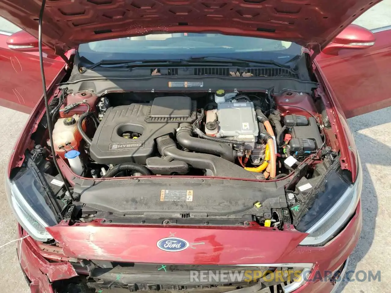 11 fotografías del automóvil dañado 3FA6P0MU9KR136851 FORD FUSION 2019