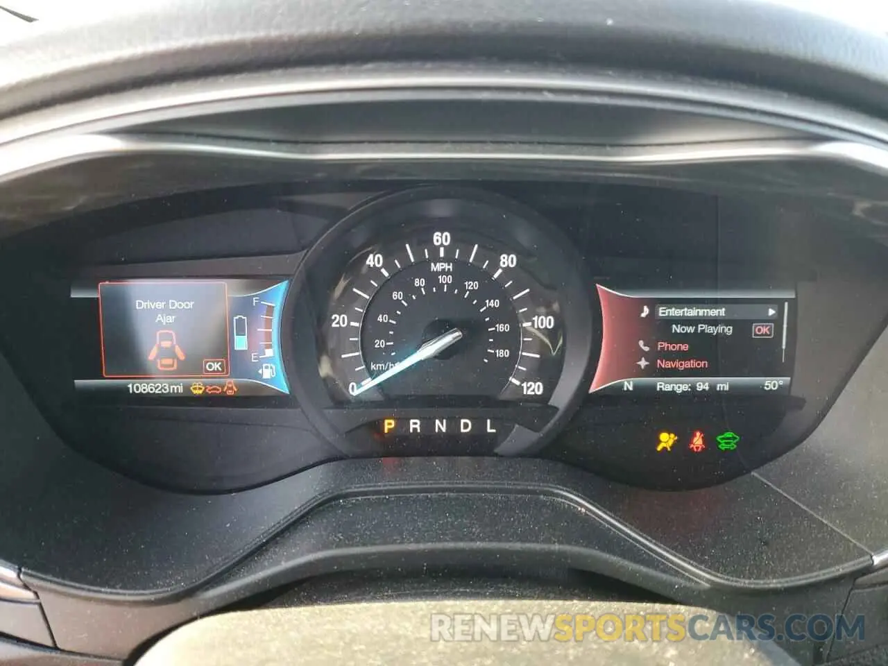 9 fotografías del automóvil dañado 3FA6P0MUXKR131383 FORD FUSION 2019