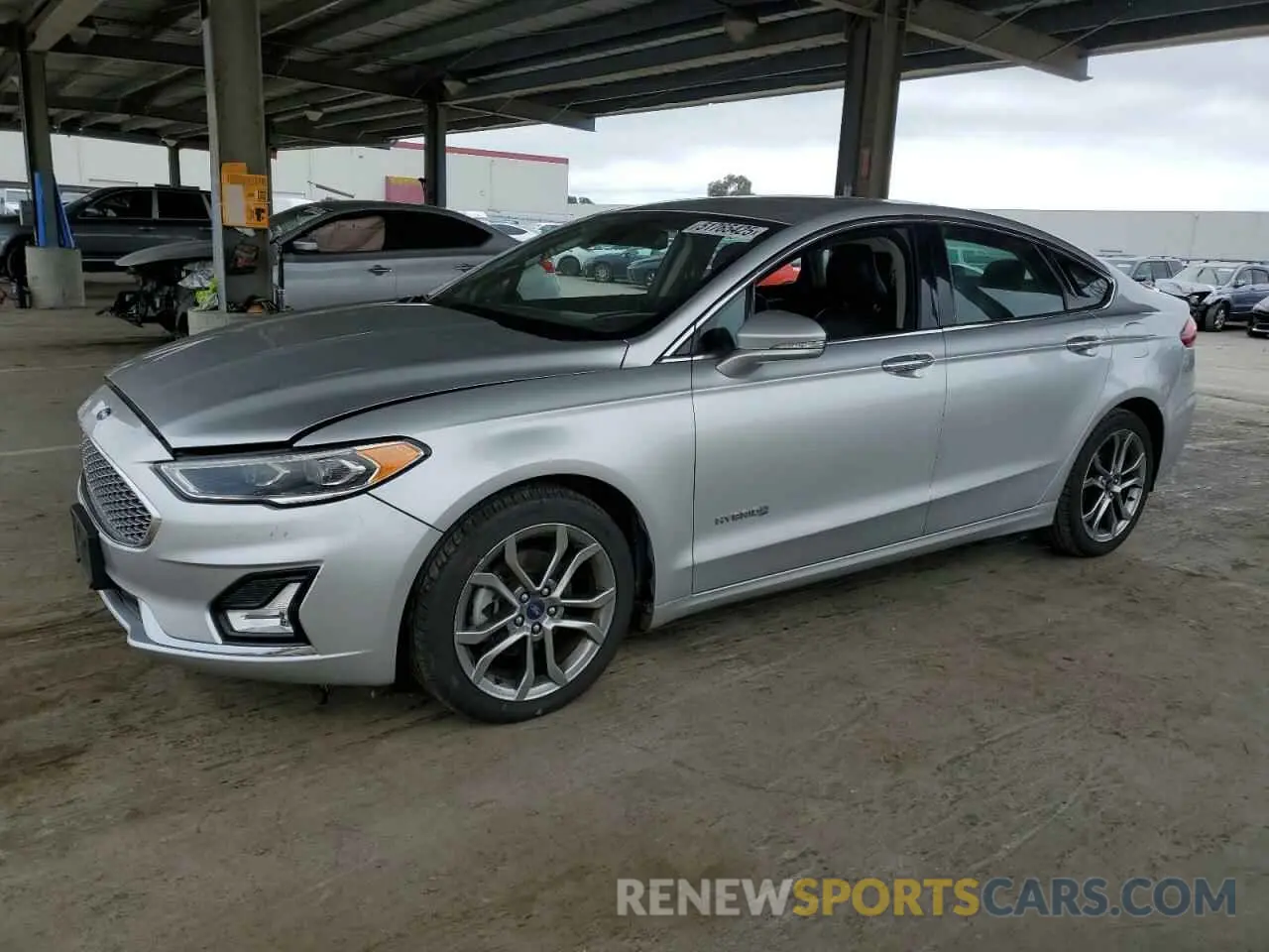 1 fotografías del automóvil dañado 3FA6P0RU0KR116433 FORD FUSION 2019