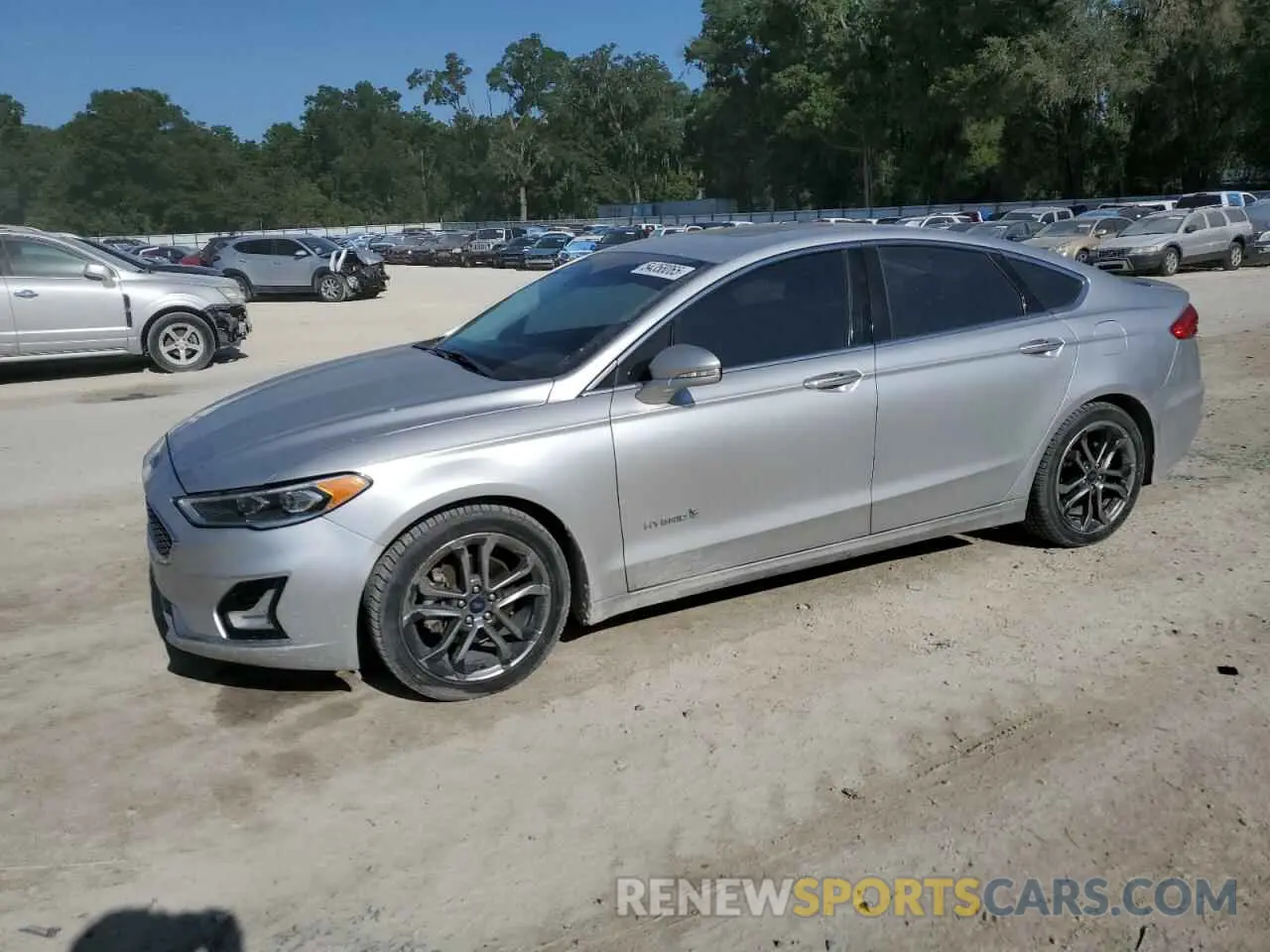 1 fotografías del automóvil dañado 3FA6P0RU1KR209297 FORD FUSION 2019