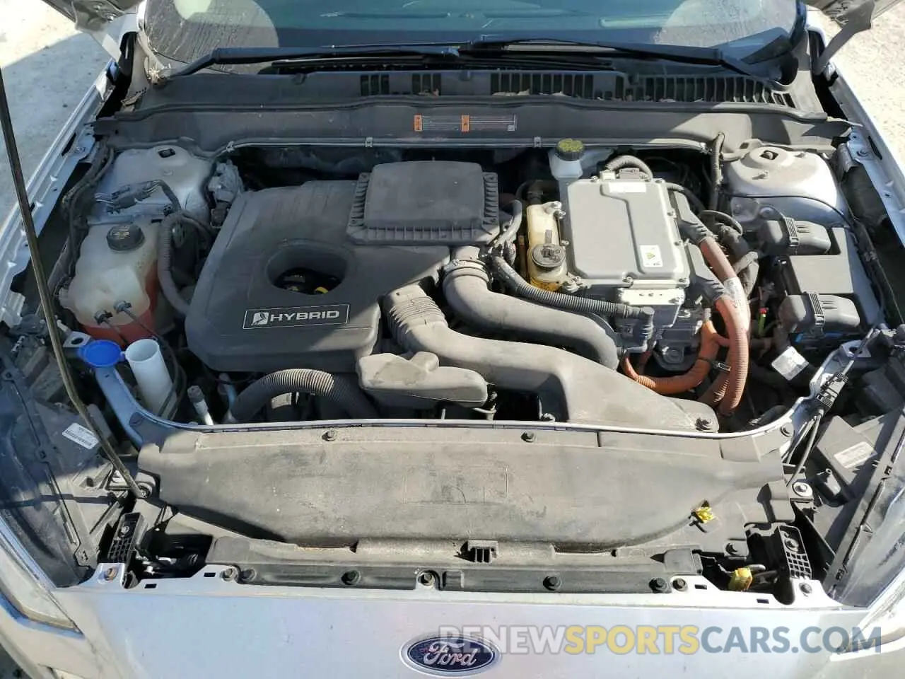 11 fotografías del automóvil dañado 3FA6P0RU1KR209297 FORD FUSION 2019