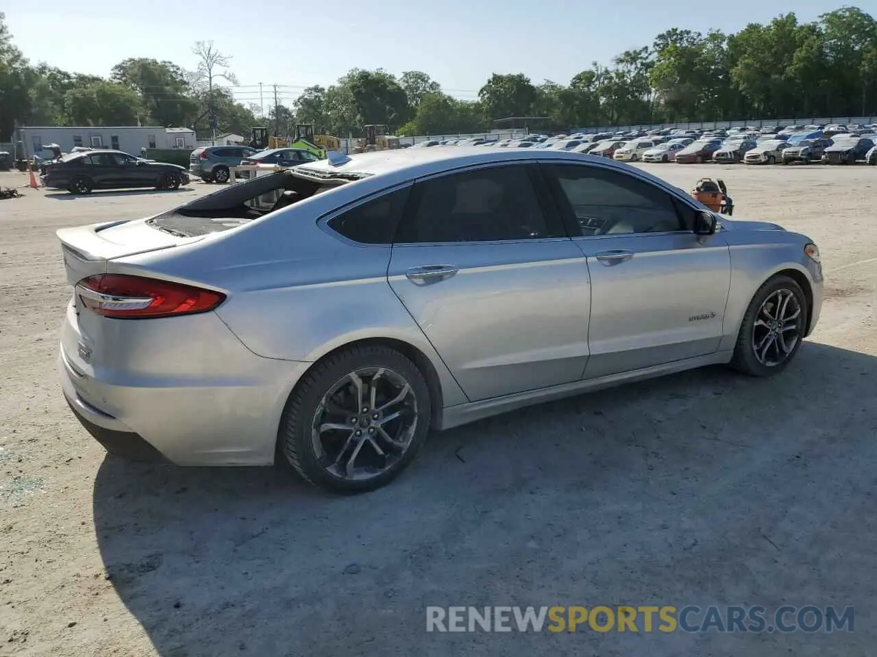 3 fotografías del automóvil dañado 3FA6P0RU1KR209297 FORD FUSION 2019