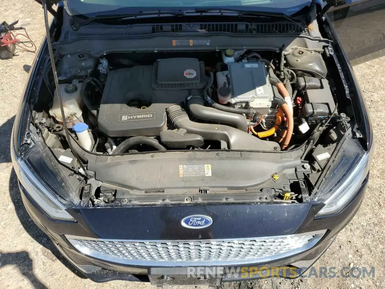 11 fotografías del automóvil dañado 3FA6P0RU1KR243210 FORD FUSION 2019