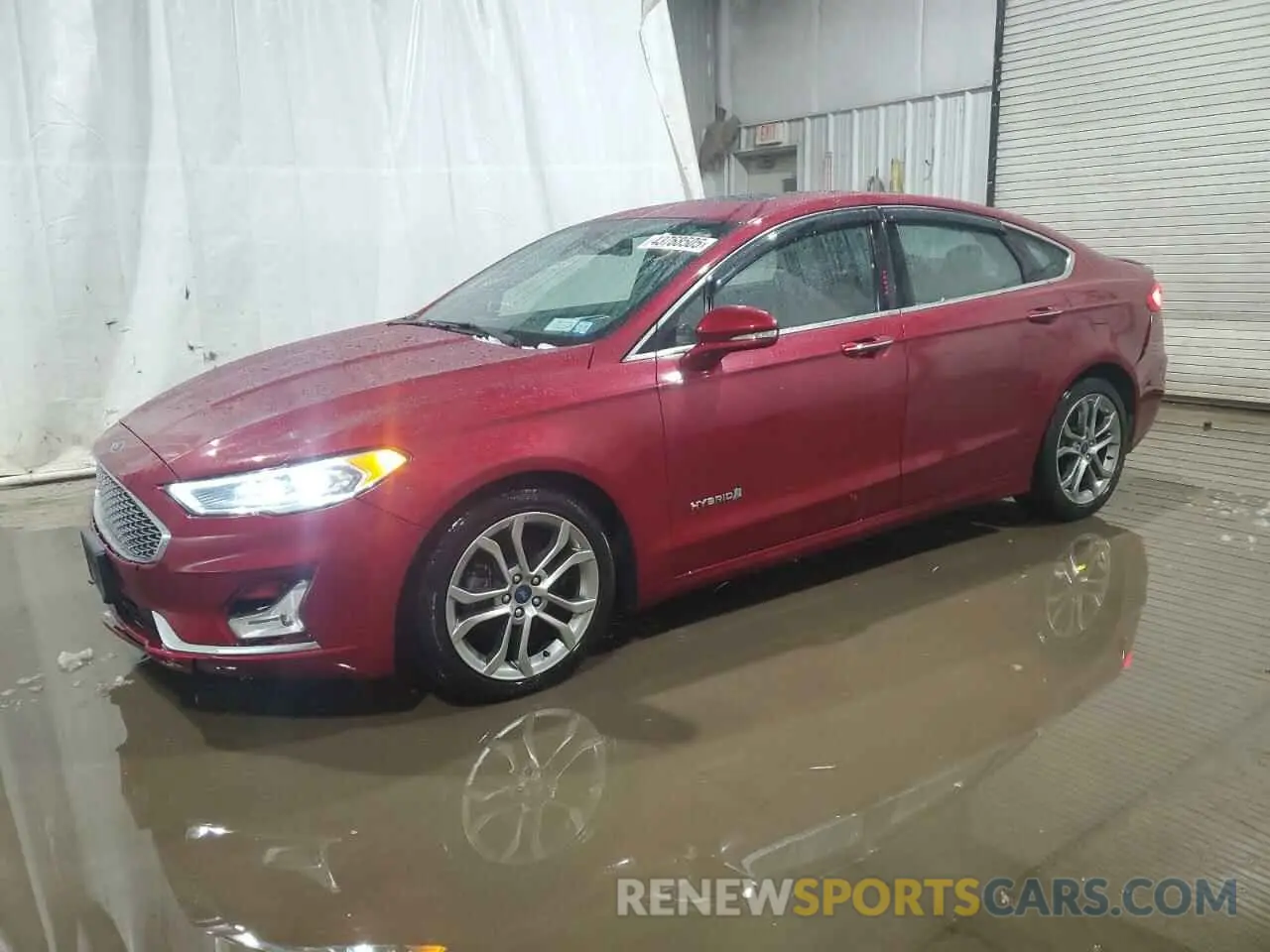 1 fotografías del automóvil dañado 3FA6P0RU2KR204335 FORD FUSION 2019