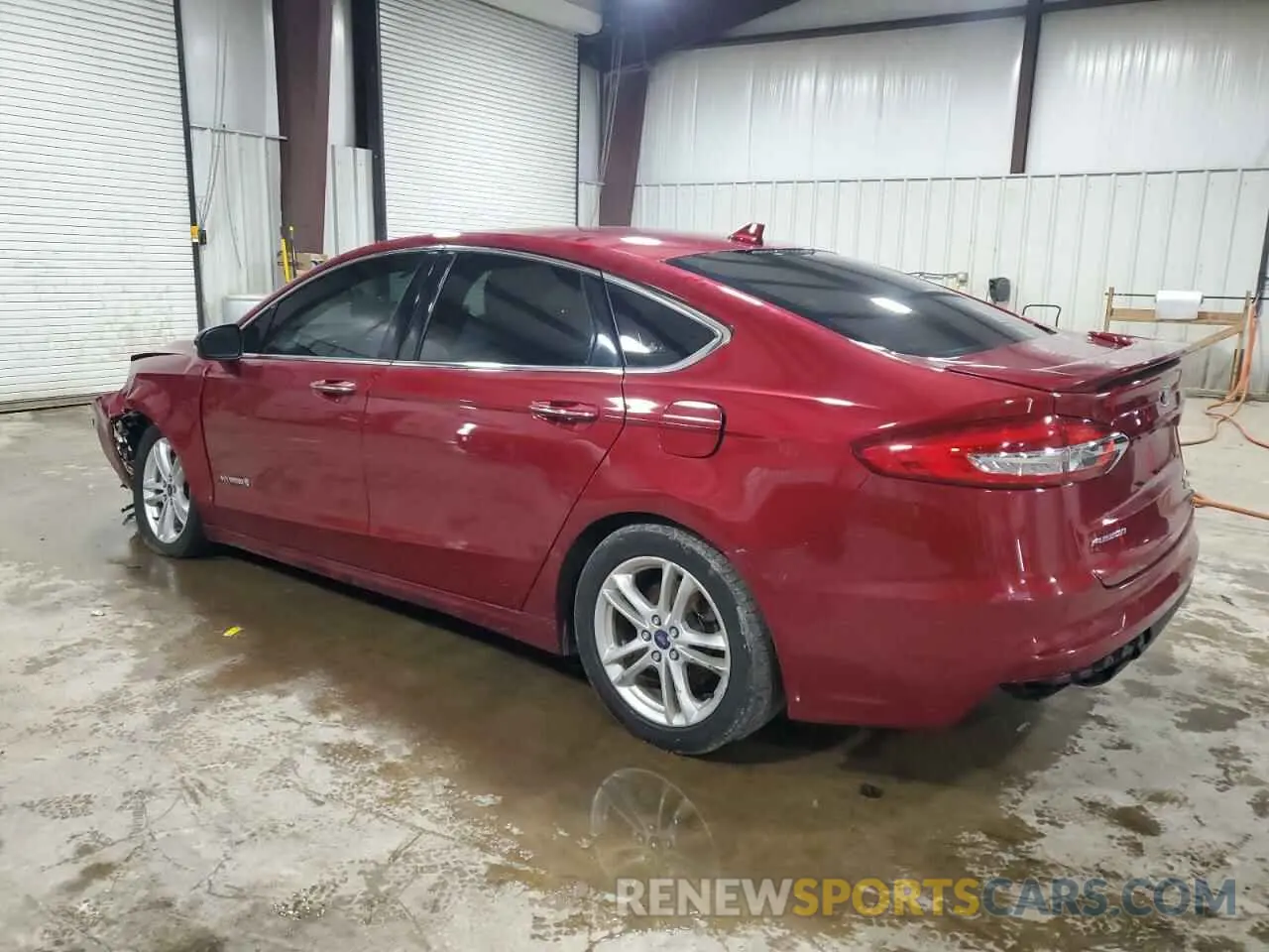 2 fotografías del automóvil dañado 3FA6P0RU2KR257553 FORD FUSION 2019