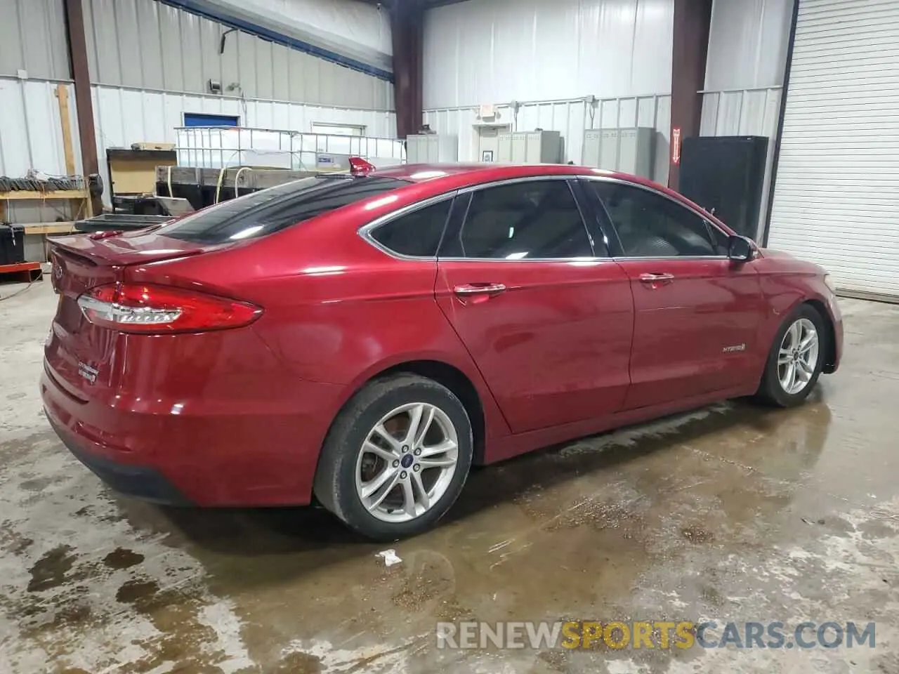 3 fotografías del automóvil dañado 3FA6P0RU2KR257553 FORD FUSION 2019