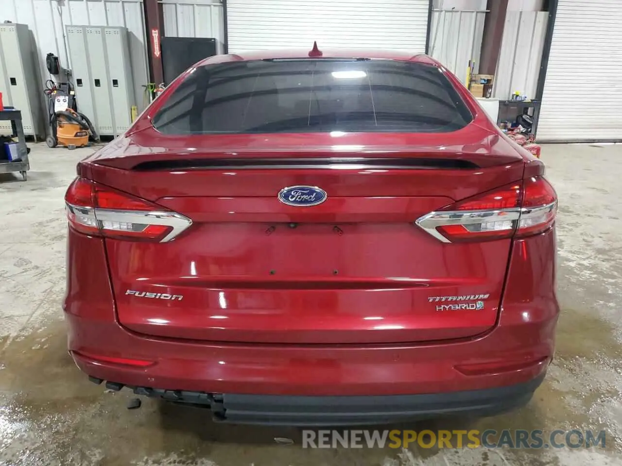 6 fotografías del automóvil dañado 3FA6P0RU2KR257553 FORD FUSION 2019