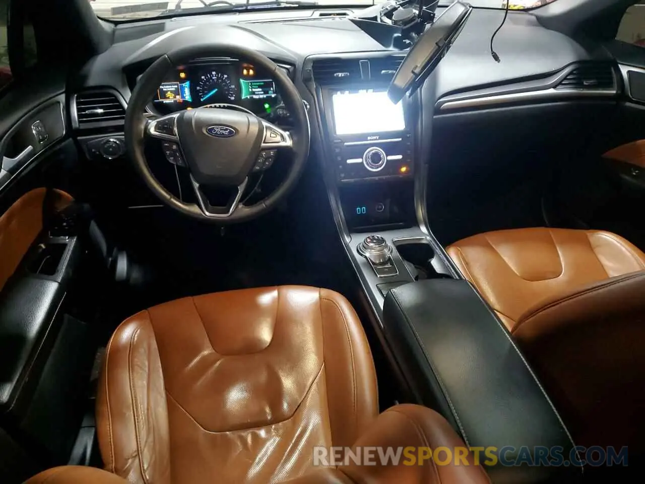 8 fotografías del automóvil dañado 3FA6P0RU2KR257553 FORD FUSION 2019