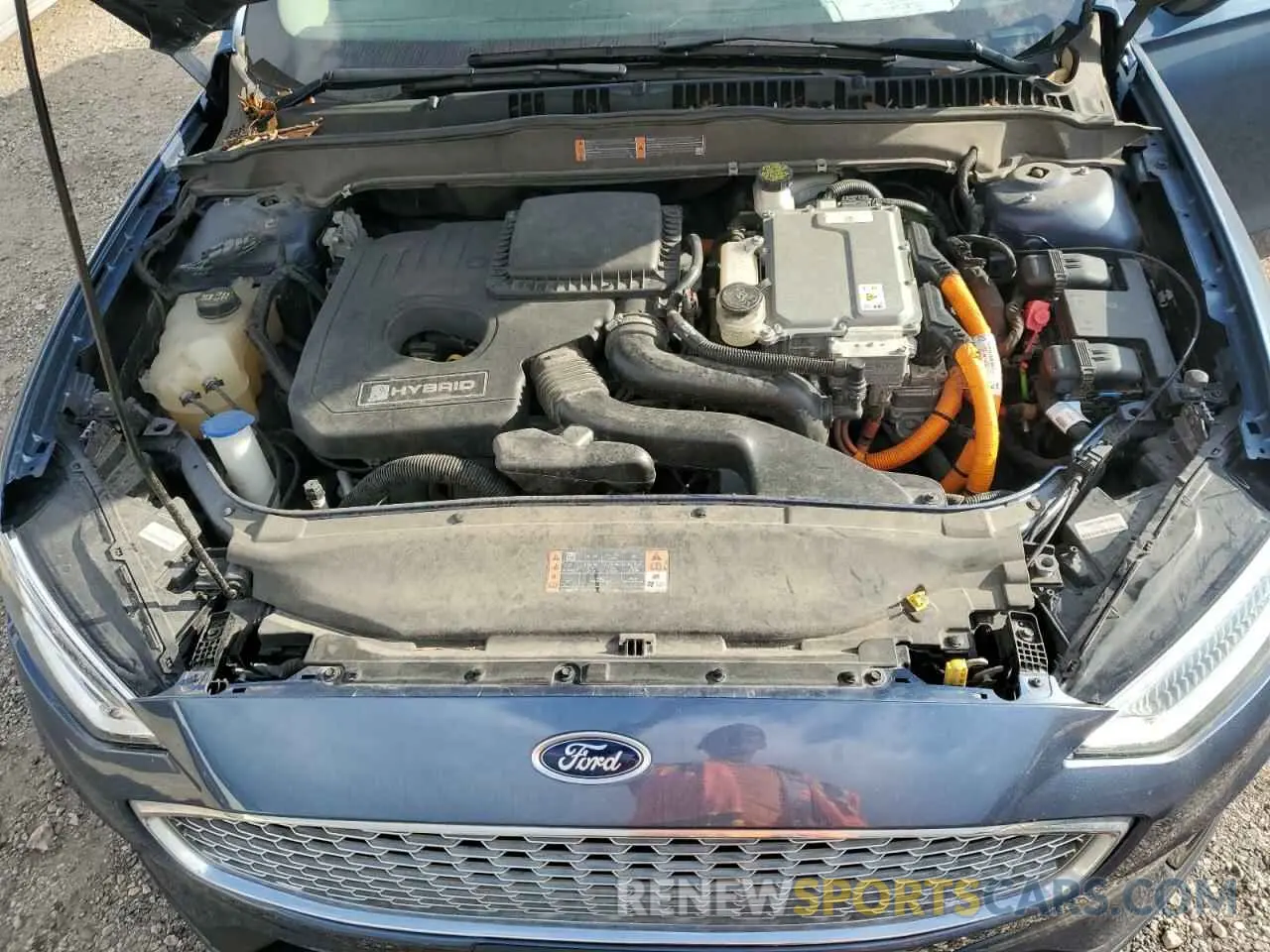11 fotografías del automóvil dañado 3FA6P0RU3KR260316 FORD FUSION 2019