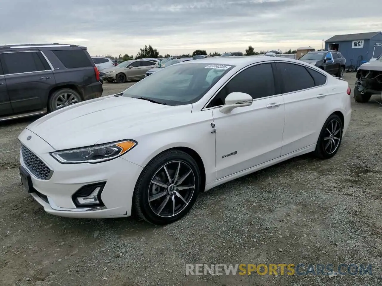 1 fotografías del automóvil dañado 3FA6P0RU4KR135843 FORD FUSION 2019