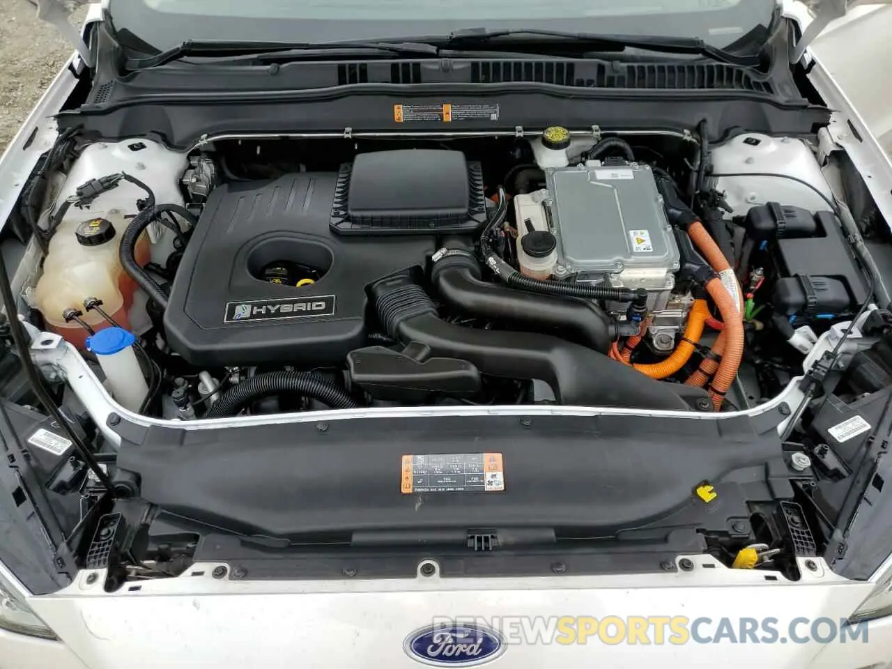 11 fotografías del automóvil dañado 3FA6P0RU4KR135843 FORD FUSION 2019