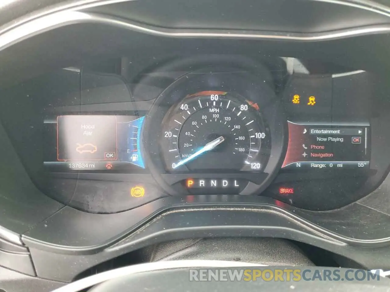 9 fotografías del automóvil dañado 3FA6P0RU4KR135843 FORD FUSION 2019