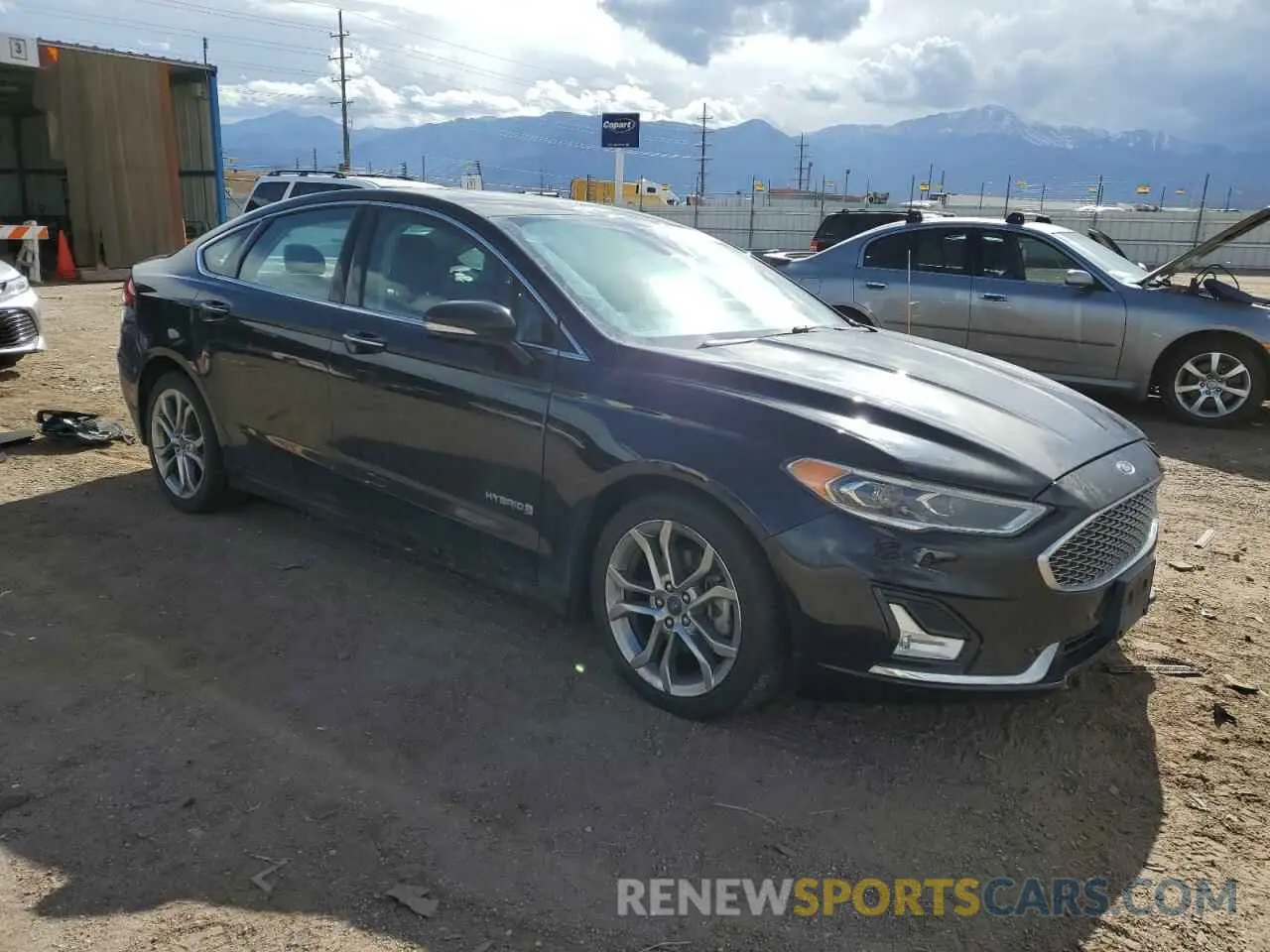 4 fotografías del automóvil dañado 3FA6P0RU5KR118341 FORD FUSION 2019