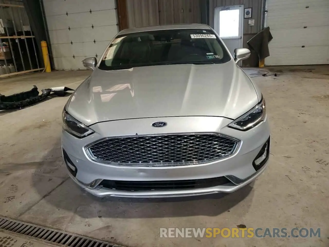 5 fotografías del automóvil dañado 3FA6P0RU5KR138895 FORD FUSION 2019