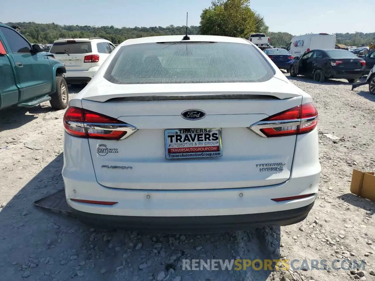 6 fotografías del automóvil dañado 3FA6P0RU5KR277649 FORD FUSION 2019