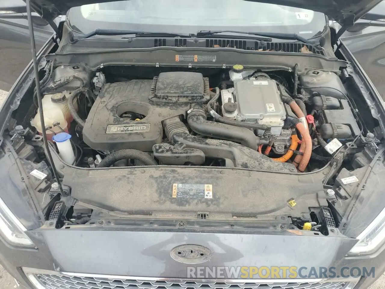 11 fotografías del automóvil dañado 3FA6P0RU6KR106828 FORD FUSION 2019
