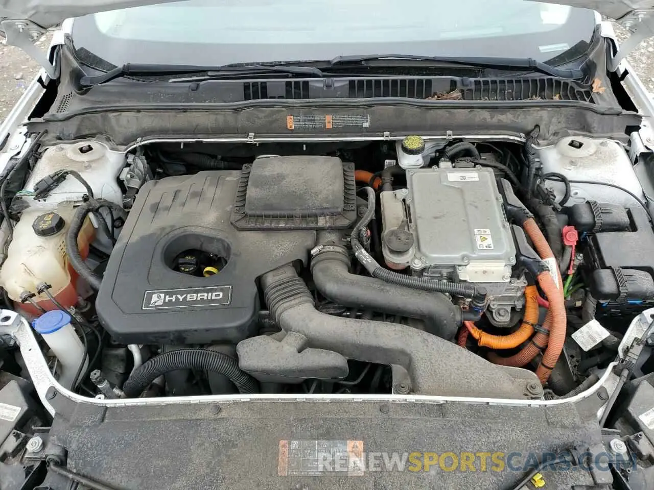 11 fotografías del automóvil dañado 3FA6P0RU6KR182386 FORD FUSION 2019