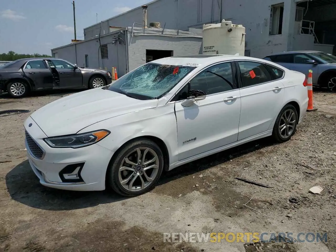 1 fotografías del automóvil dañado 3FA6P0RU7KR105140 FORD FUSION 2019
