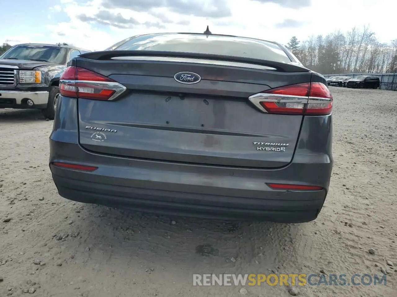 6 fotografías del automóvil dañado 3FA6P0RU8KR107012 FORD FUSION 2019