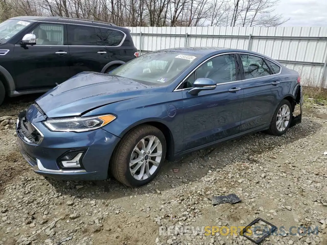 1 fotografías del automóvil dañado 3FA6P0SU6KR146448 FORD FUSION 2019