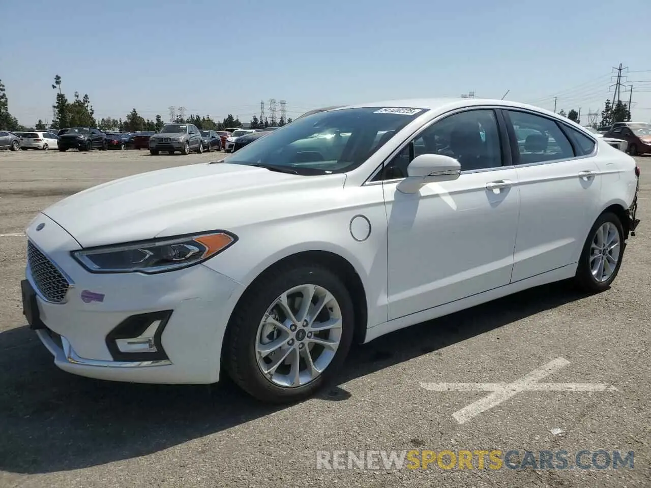 1 fotografías del automóvil dañado 3FA6P0SU6KR183595 FORD FUSION 2019