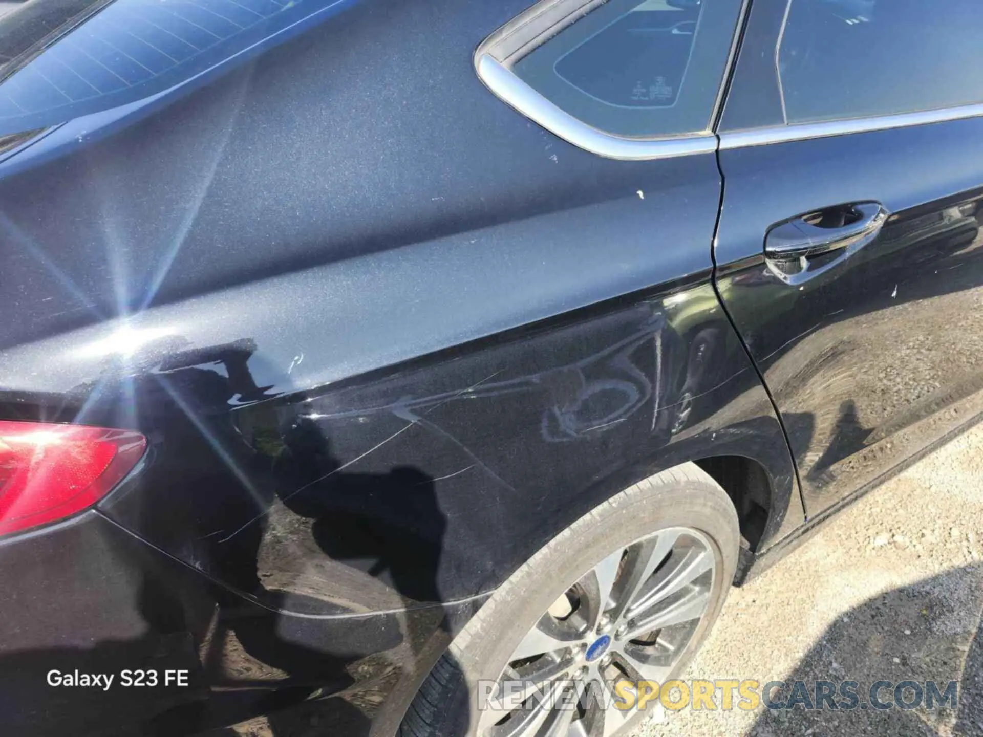 20 fotografías del automóvil dañado 3FA6P0T90KR239797 FORD FUSION 2019